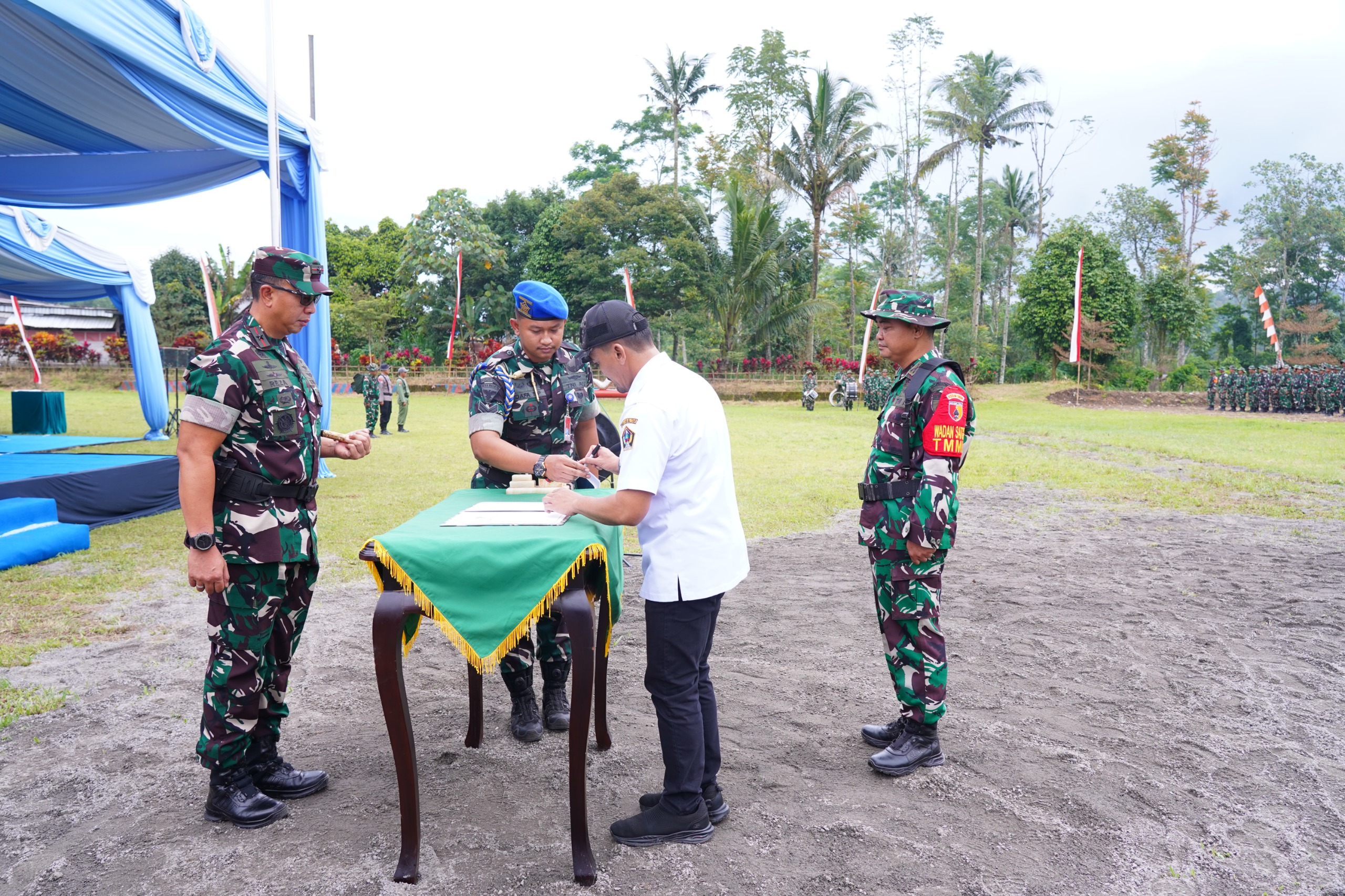 Penutupan TMMD Ke 127 Kodim 0808/Blitar, Wujud Sinergi TNI Dan Rakyat Bangun Desa