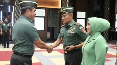 Kasad Terima Laporan Kenaikan Pangkat 30 Pati TNI AD, 19 Diantaranya ...