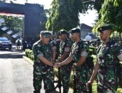 Gubernur Akademi Militer Tinjau Latihan OJT Taruna Tk. IV/Sermatutar TP. 2023/2024