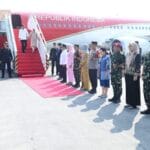 Presiden Jokowi dan Ibu Iriana Tiba di Bandara Internasional Kualanamu Sumut