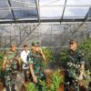 Rektor Unhan RI Letjen TNI Jonni Mahroza  Tinjau Green House FVLM di Belu