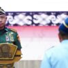 Panglima TNI Terima Laporan Korps Kenaikan Pangkat 75 Perwira Tinggi TNI