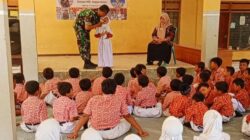 Babinsa Koramil 0811/12 Bancar Tuban Jadikan Kelas Inspirasi Kepada Generasi Muda SDN Bogorejo