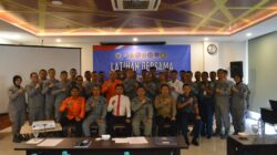 Bakamla RI Sukses Gelar Latihan Bersama Penanggulangan Kecelakaan CBRN di Laut