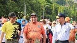 Pererat Tali Silaturahmi, Danlantamal XIV Ikuti CFD dan Jalan Sehat Bersama Pemda Provinsi Papua Barat Daya