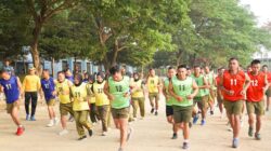 Ukur Kemampuan Fisik Prajurit dan PNS, Kodim Bojonegoro Gelar Kesegaran Jasmani