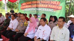 Kapolresta Tangerang Ikuti Zoom Launching Gugus Tugas Ketahanan Pangan Oleh Kapolri