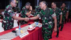 Aster Panglima TNI Pimpin Rapat Evaluasi Program Kerja dan Anggaran Bidang Teritorial TNI TA. 2024