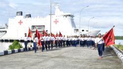 Semangat Jiwa Korsa, Komandan Pasmar 3, Laksanakan Olahraga Bersama Prajurit Marinir Wilayah Sorong