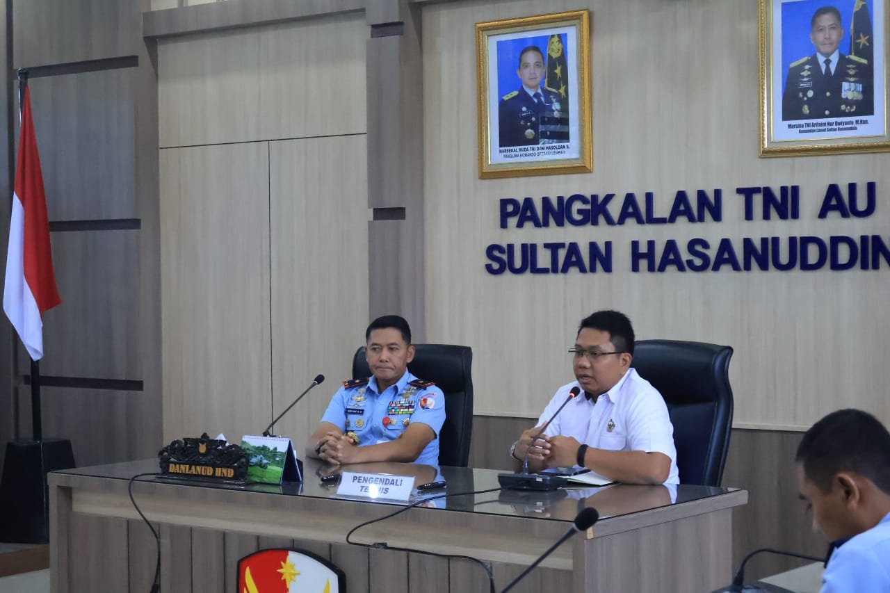 Danlanud Sultan Hasanuddin Terima Kunjungan Tim BPK RI