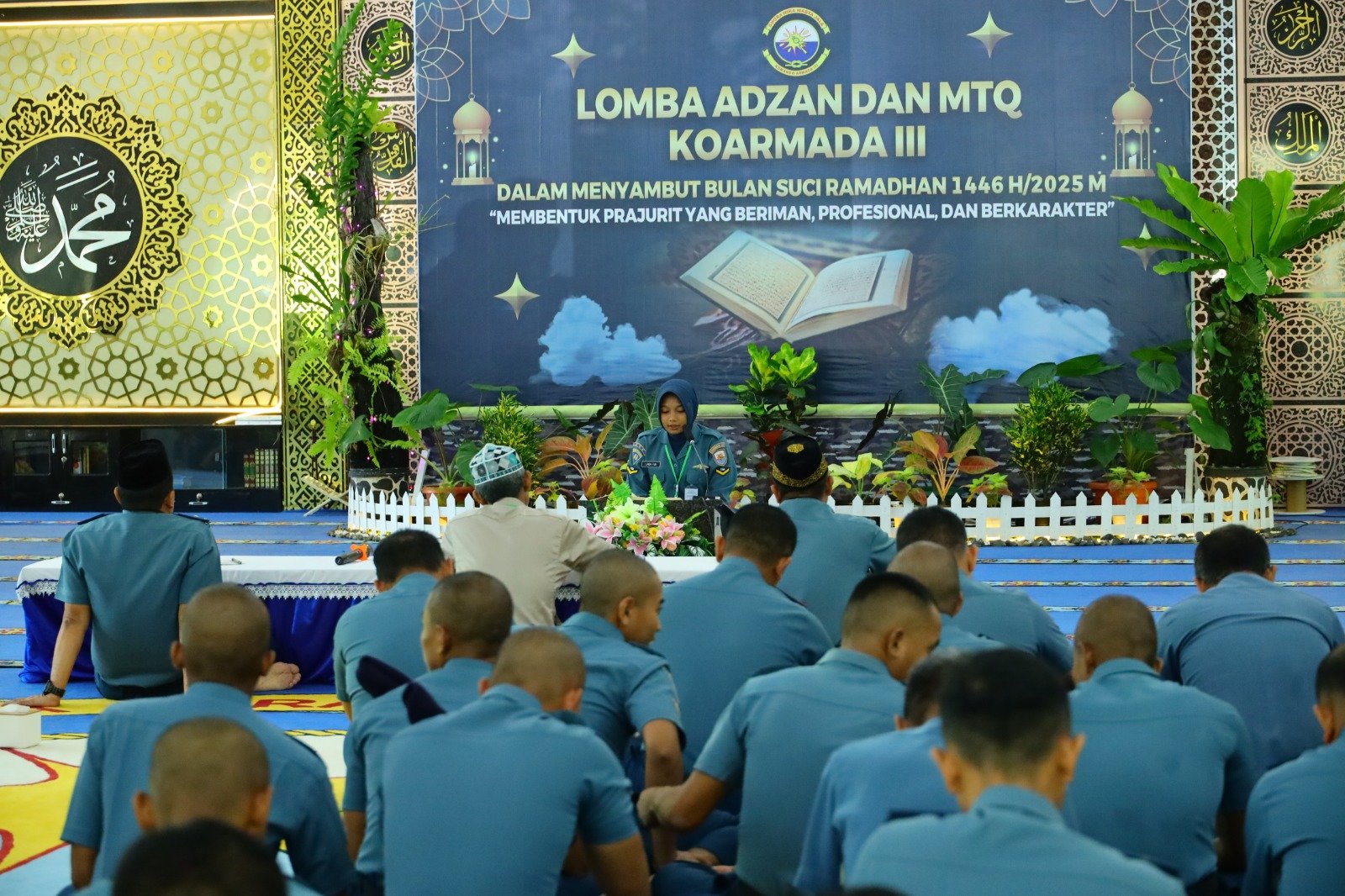 Prajurit Disminpers dan Diskes Koarmada III Sabet Gelar Juara Lomba MTQ Tingkat Mako Koarmada III