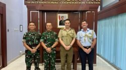 Aslog Panglima TNI Terima Kunjungan Athan Australia