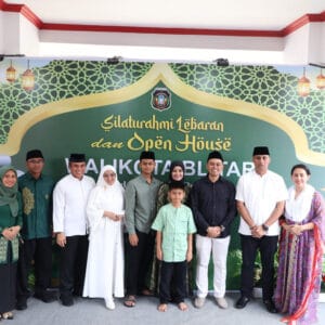 Forkopimda Berserta PJU Kodim 0808 Dan Polres Blitar Kota Hadiri Open House Walikota Blitar