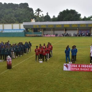 Lantamal XIV, Dukung Pembukaan Liga 4 Zona Papua Barat Daya