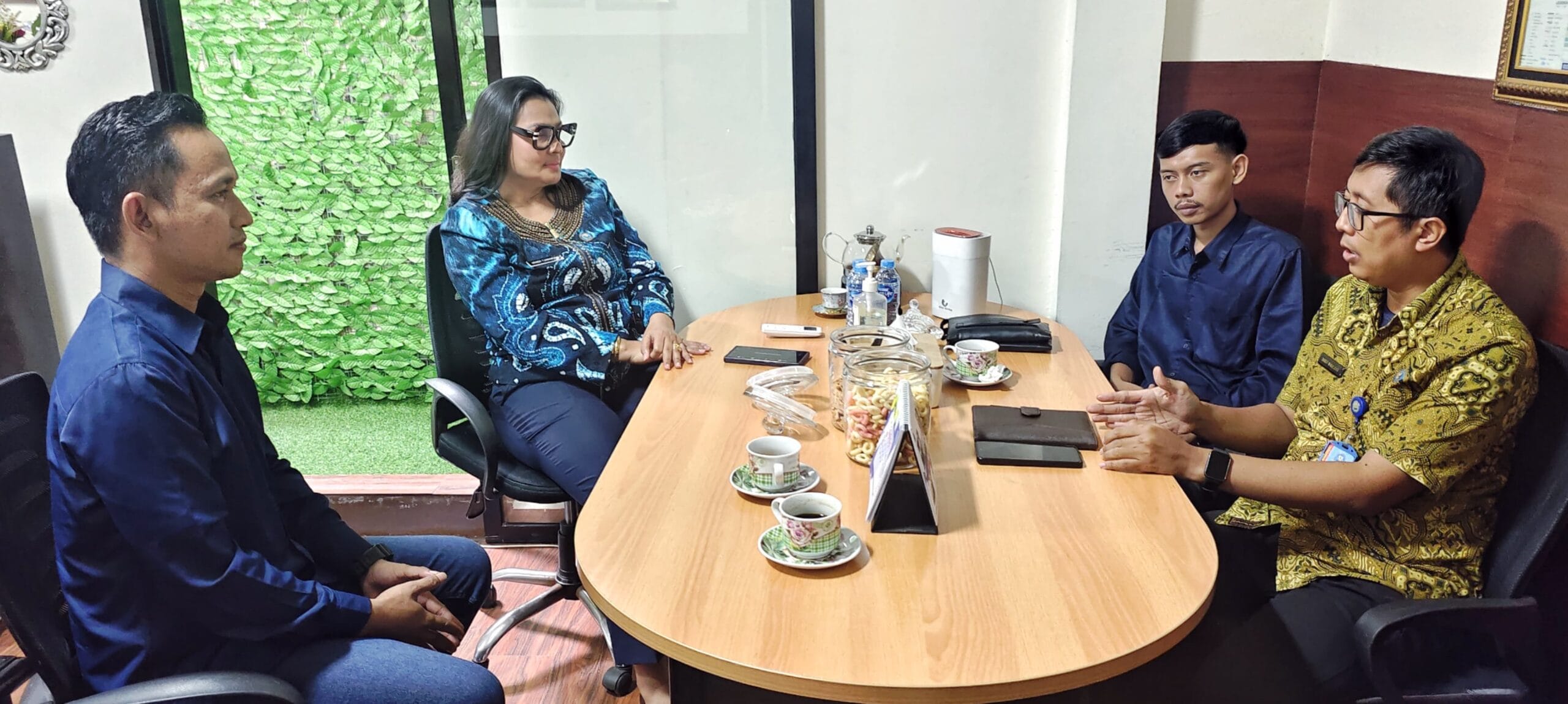 Kota BNN Tangerang Terima Audiensi Yayasan Cakrawala Nawasena Indonesia