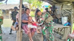 Dari Perbatasan Papua, TNI Bawa Cahaya Kesehatan