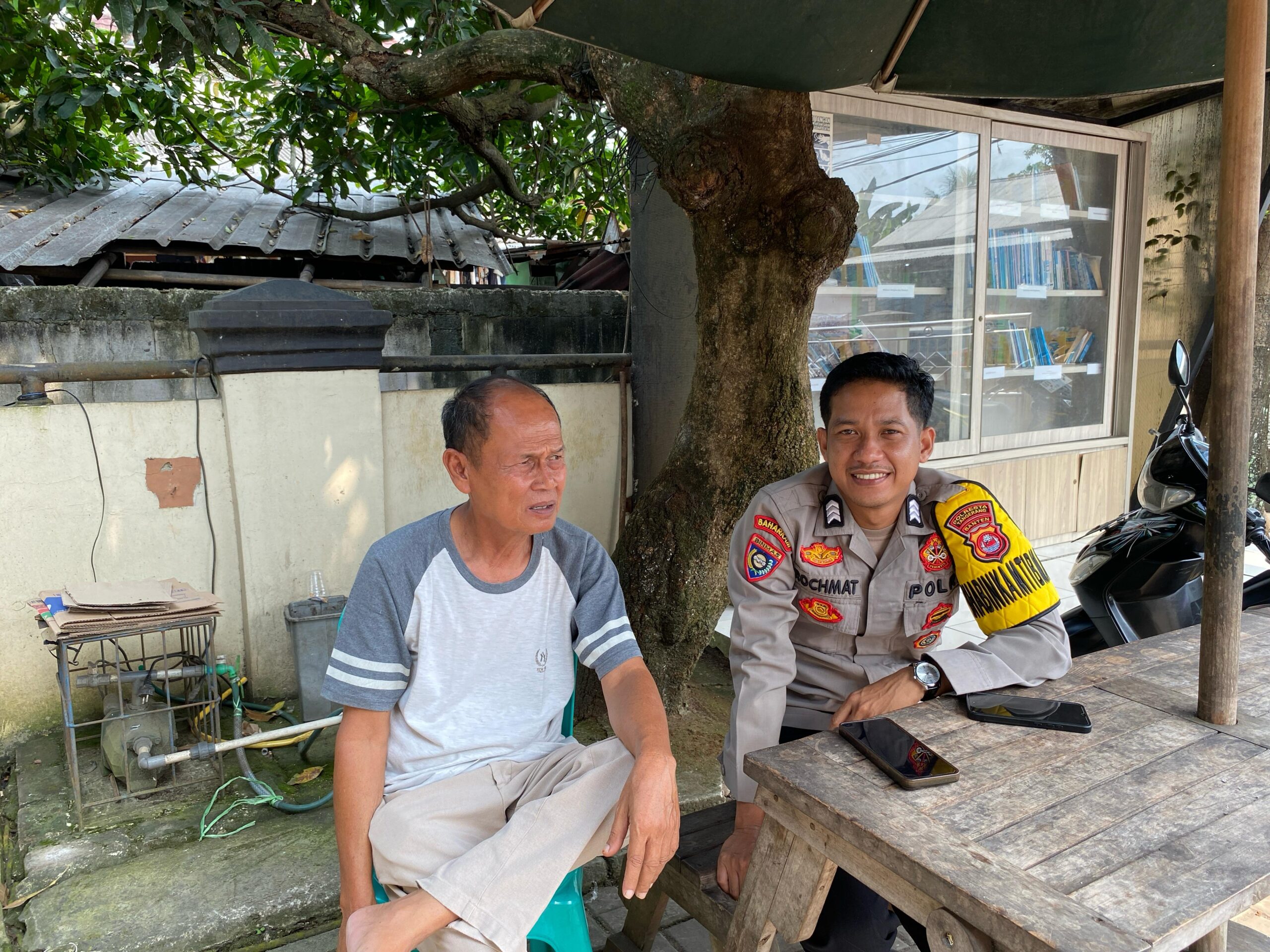 Brigpol Rohmat Serap Aspirasi Warga Saat Sambang di Talagasari