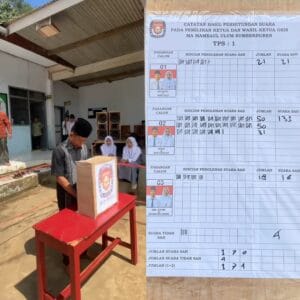 Pemilihan OSIS MA Mambaul Ulum Sumberduren Terapkan Sistem Demokrasi