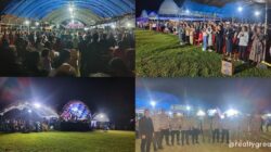 Kapolsek Butar, AKP Marten Tangkelangi .SH, Pimpin Personil Pengamanan Kegiatan (KKR) Paskah Di Desa Lijo.