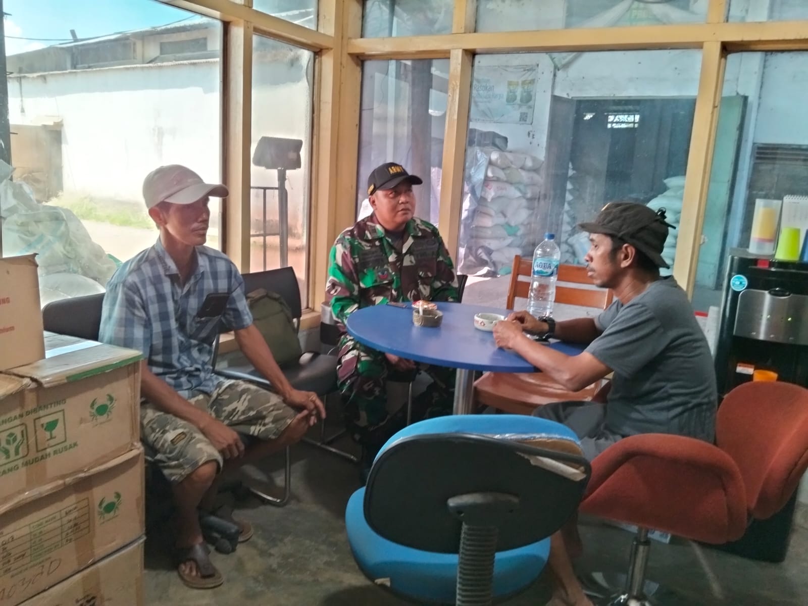 Dukungan TNI Kodim 0820 Probolinggo Tingkatkan Serapan Gabah Petani