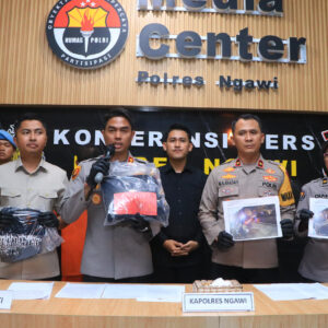 Operasi Pekat II Semeru 2025: Polres Ngawi Tangkap Oknum Pesilat Pelaku Perampasan di Mantingan