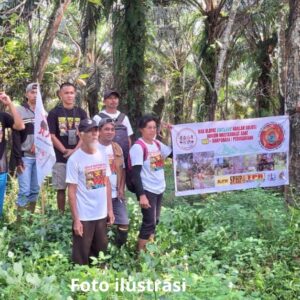 Tim Satgas  Tindak lanjut Aduan Masyarakat Adat Desa Ronta, Dugaan Izin Lokasi PT. CAN, Berada Dilokasi Hanga Inia (Kampung Tua).