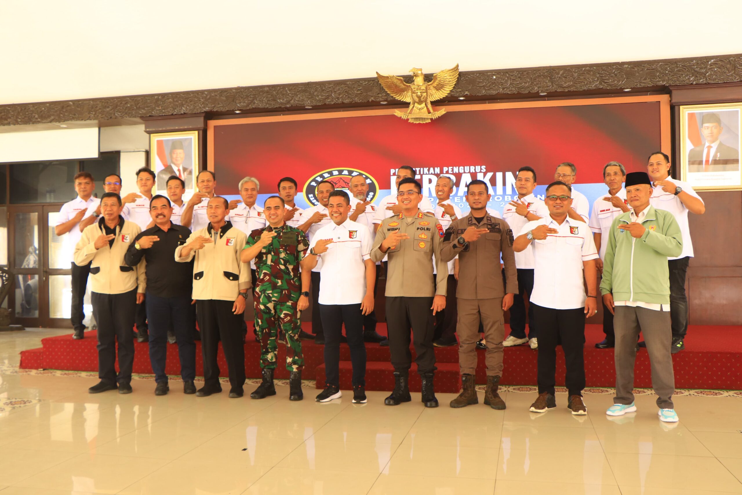 Dandim 0820 Hadiri Pelantikan Pengurus Perbakin Probolinggo 2025-2029