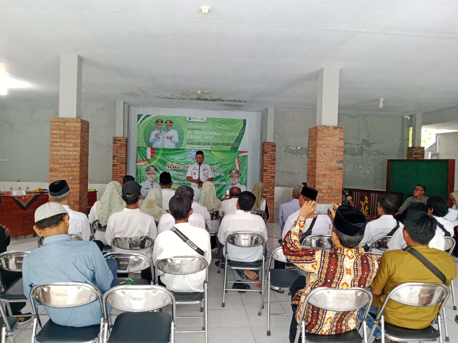 Ketua RT dan RW di Kelurahan Sidomukti Resmi Dilantik