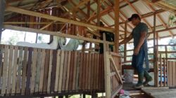 Pererat Silaturahmi, Babinsa Sertu Sumardi Bantu Warga Kembangkan Peternakan