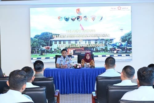 Danlanud HND: Pernikahan Tidak Hanya Menyatukan Dua Insan, Tetapi Menyatukan Dua Keluarga Besar