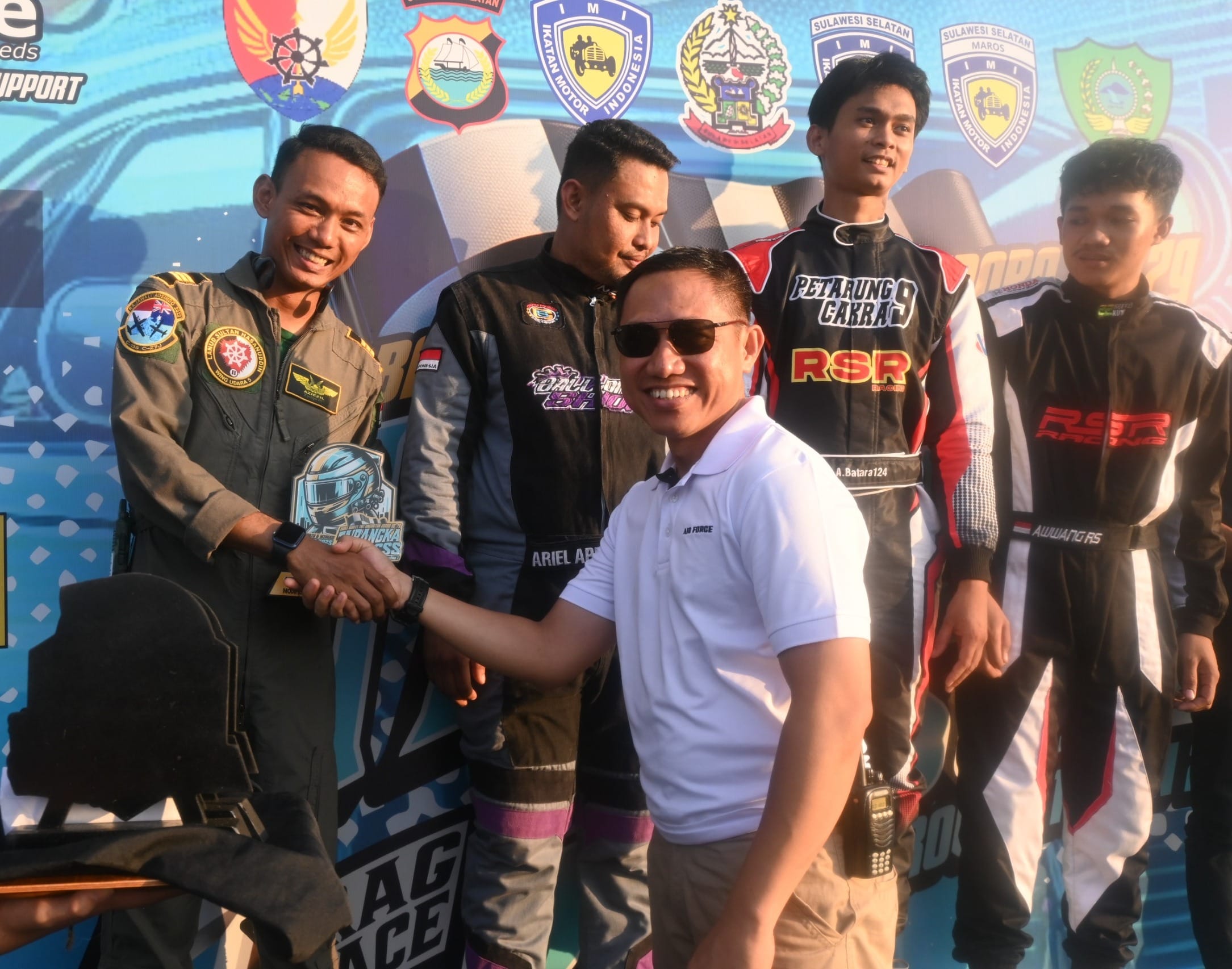 Danlanud Sultan Hasanuddin Resmi Menutup Dragrace Kejurprov Putaran 2