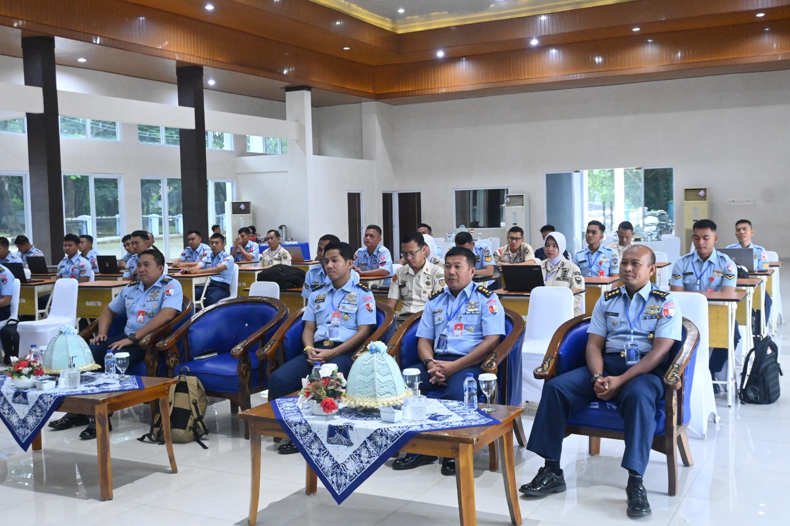 Personel Lanud Sultan Hasanuddin Ikuti Bimtek Penatausahaan BMN Wilayah Makassar