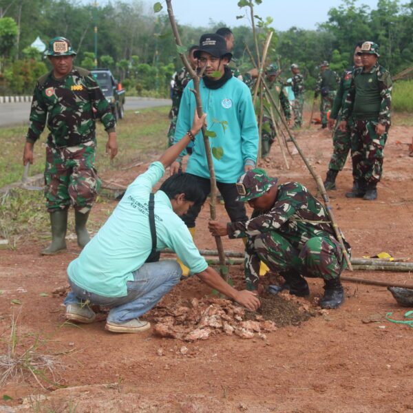 Ratusan Pohon Ditanam di Maburai, Simbol Bakti TNI untuk Lingkungan dan Generasi Mendatang
