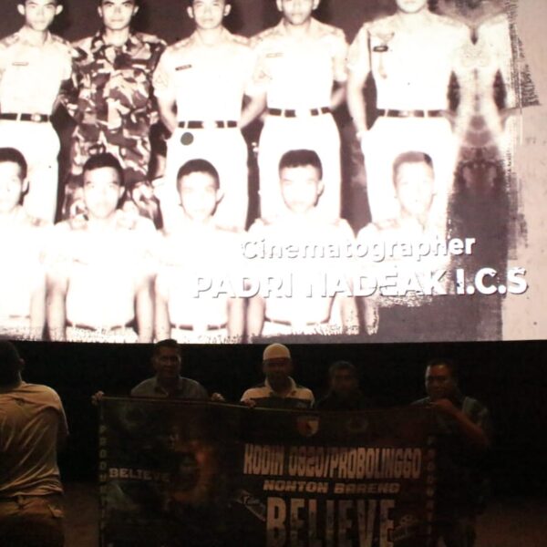 Dandim Probolinggo Ajak Tokoh Nobar Film Believe Tingkatkan Semangat