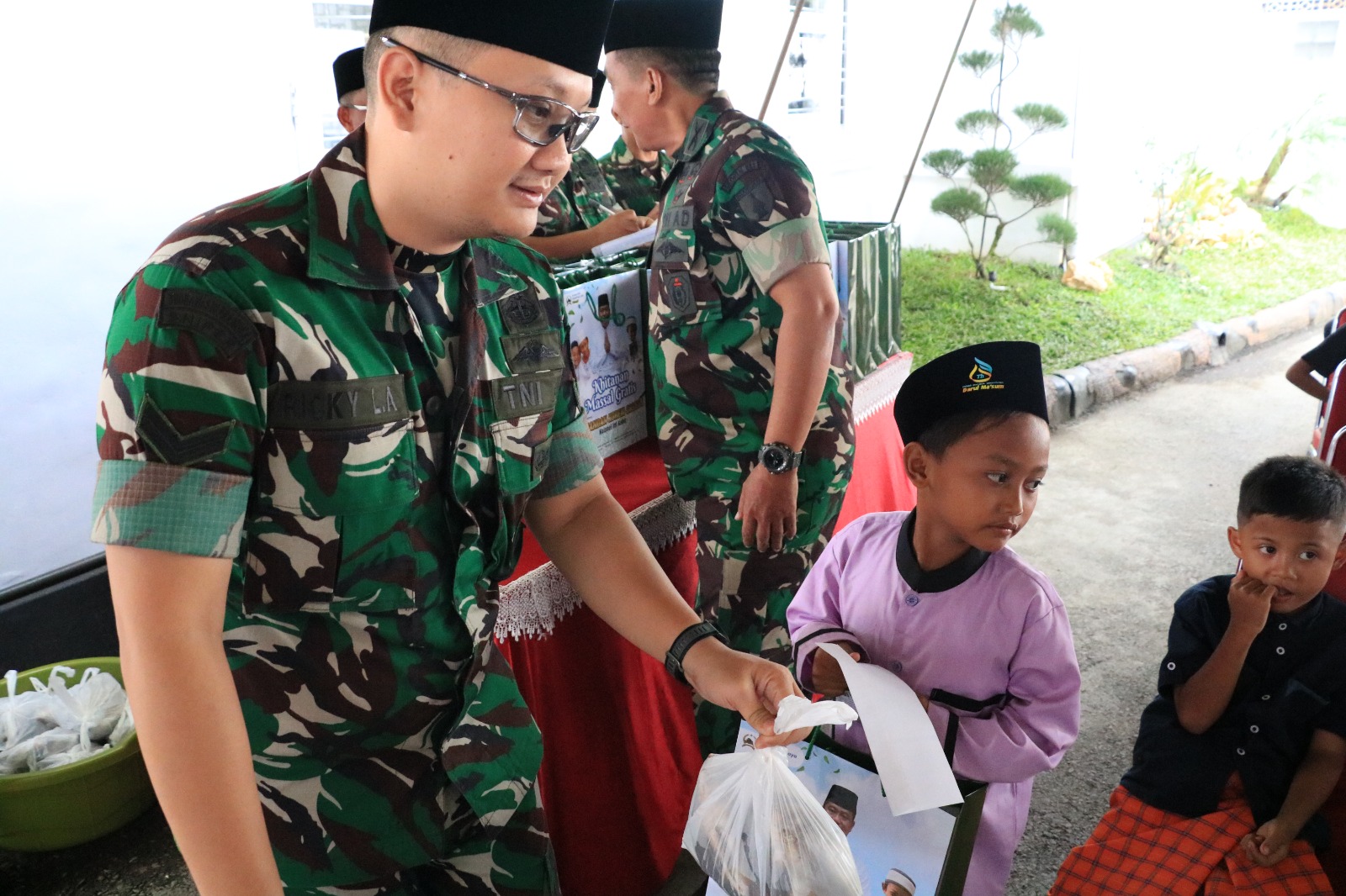 Kodim 0820 Probolinggo Dukung Sunatan Massal Program Sosial Korem