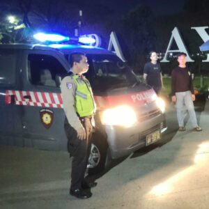 IPDA Syaiful Rusdiansyah Pimpin Patroli Cipkon Antisipasi 3C di Wilayah Cikupa