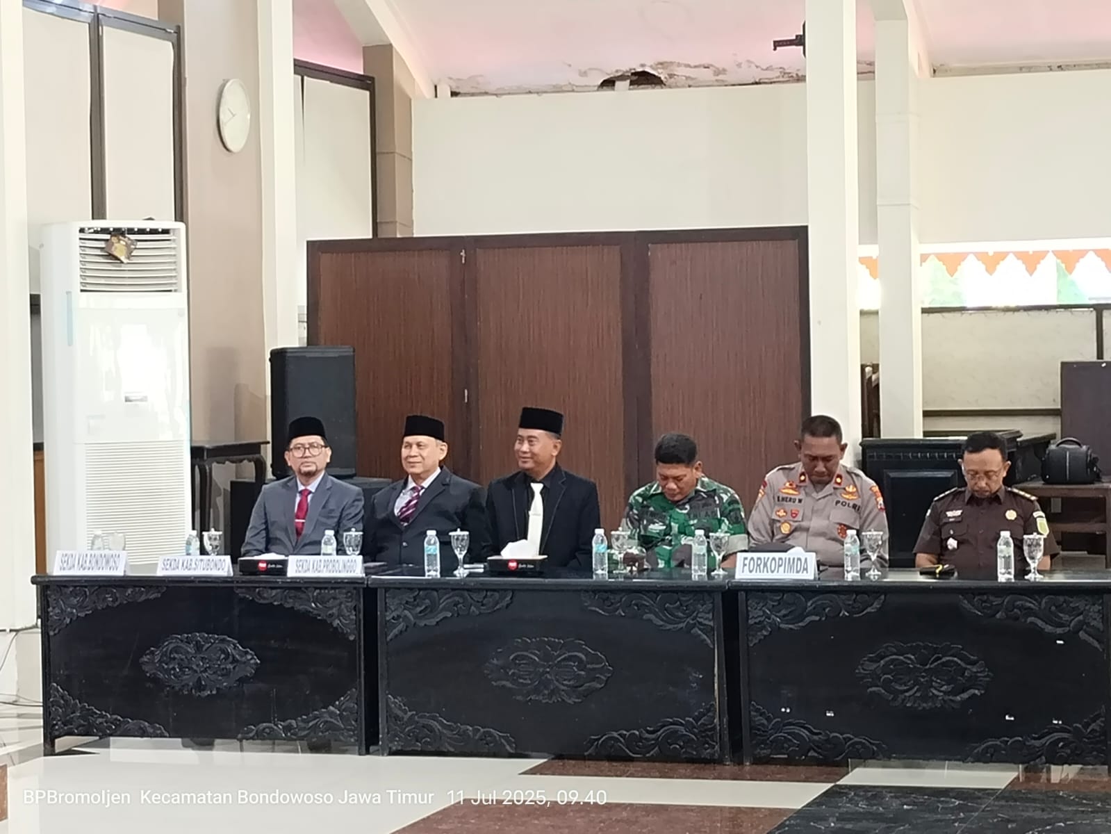 Dr. Fathur Rozi Resmi di Lantik Sebagai Sekda Bondowoso