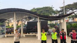 Kapolsek Cikupa Pimpin Apel Pengamanan Pengesahan Warga Baru PSHT Tangerang