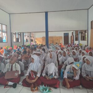 Kanit Binmas Polsek Tigaraksa Ipda Budi Wahono Hadiri Kegiatan MPLS di SMPN 4 Tigaraksa