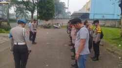 Apel Pengamanan Unjuk Rasa Aliansi Masyarakat Banten Peduli Digelar di Citra Raya, Cikupa