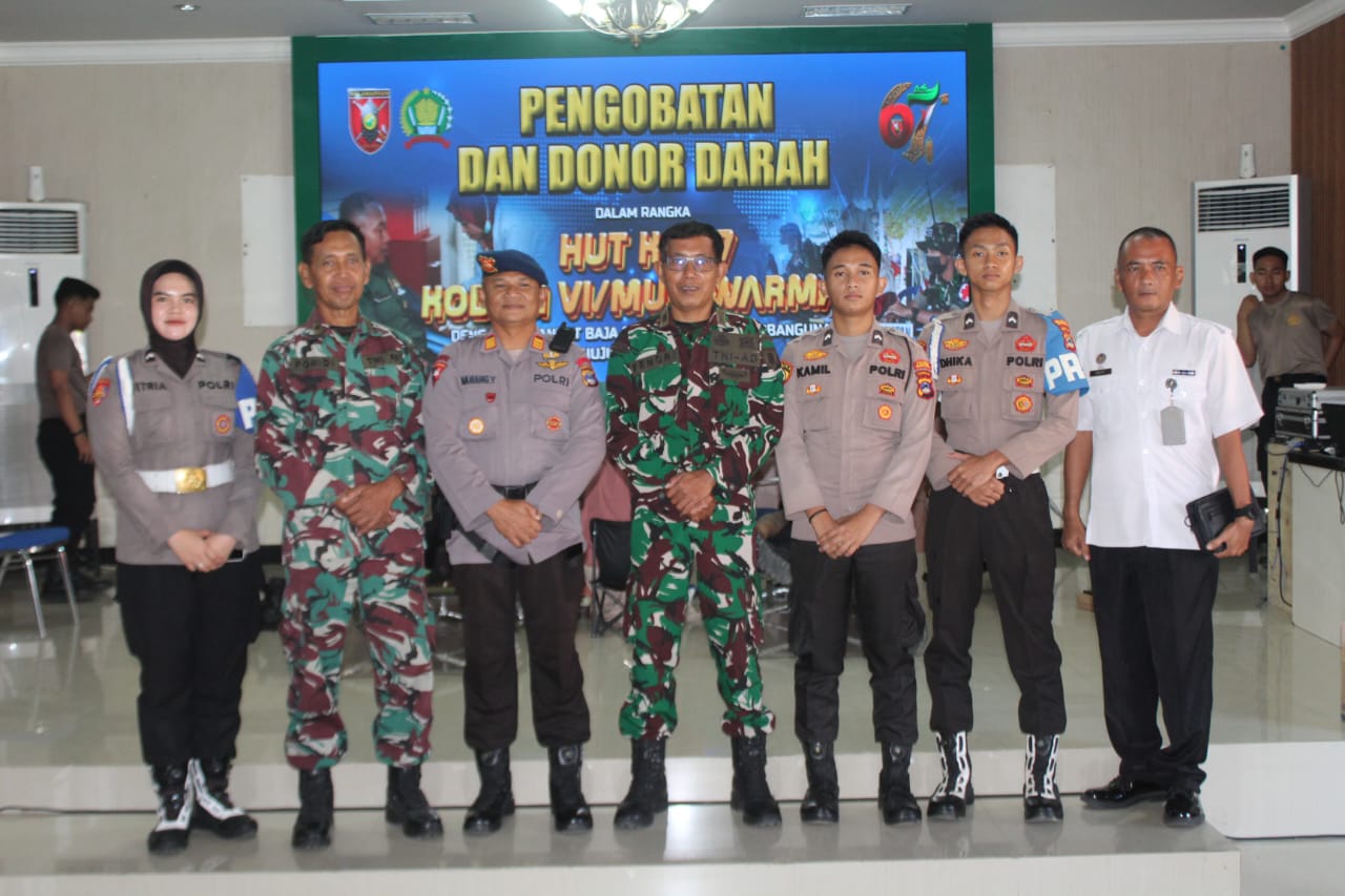 Kodim 1008/Tabalong Gelar Donor Darah Sambut HUT ke-67 Kodam VI/Mulawarman