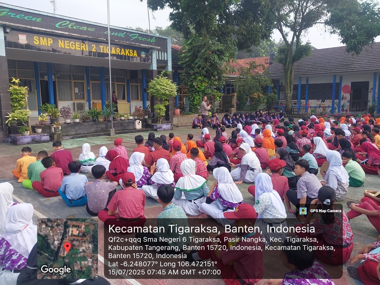Bhabinkamtibmas Polsek Tigaraksa Aipda Bayu Aditia Kusuma Hadiri Kegiatan MPLS di SMPN 2 Tigaraksa Bhabinkamtibmas Polsek Tigaraksa Aipda Bayu Aditia Kusuma Hadiri Kegiatan MPLS di SMPN 2 Tigaraksa