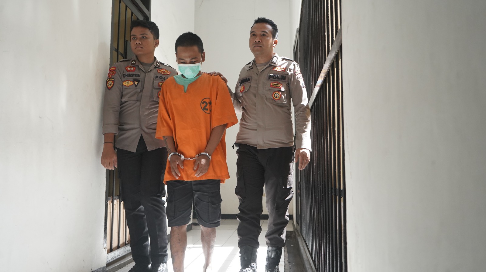 Polres Probolinggo Kota Bekuk Residivis Curanmor di Rest Area Tongas