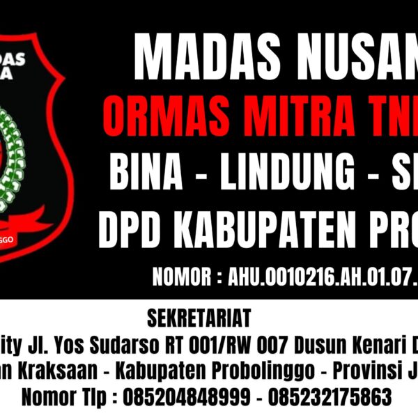 Peresmian Kantor DPD Madaz Nusantara Probolinggo Teguhkan Sinergi dan Persaudaraan