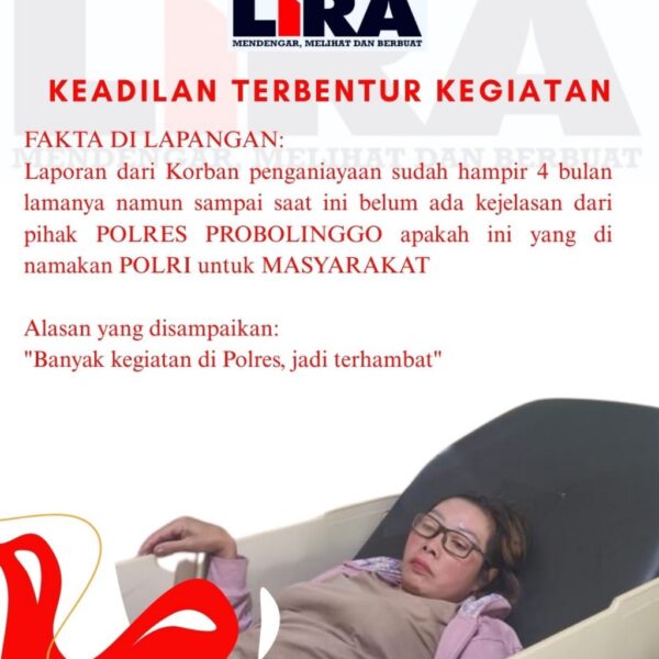 LSM LIRA Kritik Kinerja Polres Probolinggo Terkait Laporan Warga Lamban