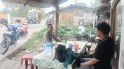 Bhabinkamtibmas Desa Sukanagara Sambang Warung Warga, Serap Aspirasi dan Sampaikan Himbauan Kamtibmas