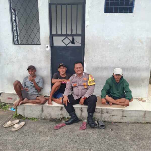 Bhabinkamtibmas Desa Talaga Laksanakan Program Polisi Peduli Pengangguran Dorong Warga untuk Bangkit dan Berkarya
