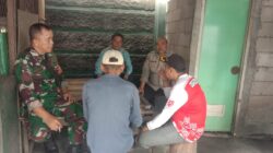 Bhabinkamtibmas dan Babinsa Sambangi Kades Budimulya, Pererat Silaturahmi Demi Harkamtibmas