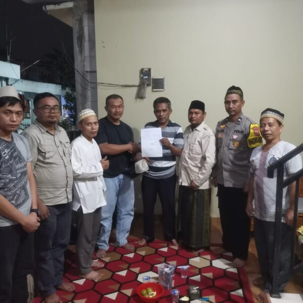 Bhabinkamtibmas Kelurahan Sukamulya Fasilitasi Problem Solving Warga yang Berselisih