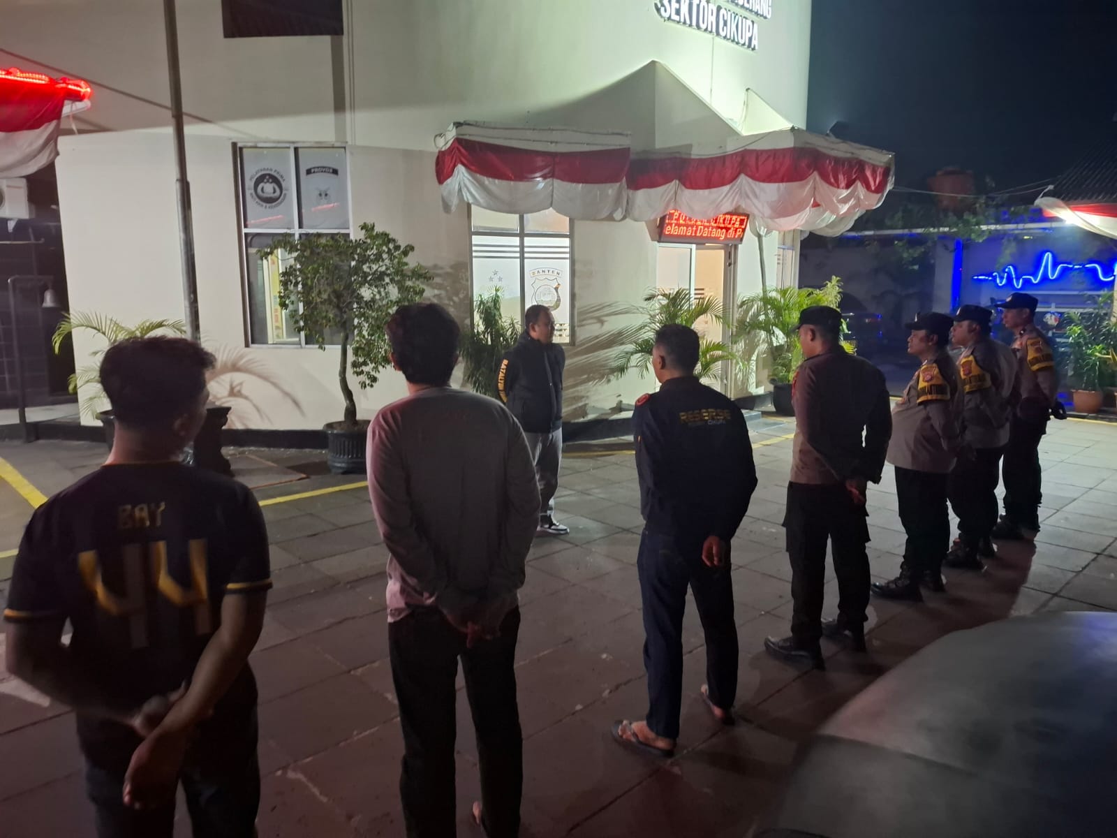 Polsek Cikupa Gelar Apel Ops Cipkon dan Patroli Mobile Antisipasi Gangguan Kamtibmas